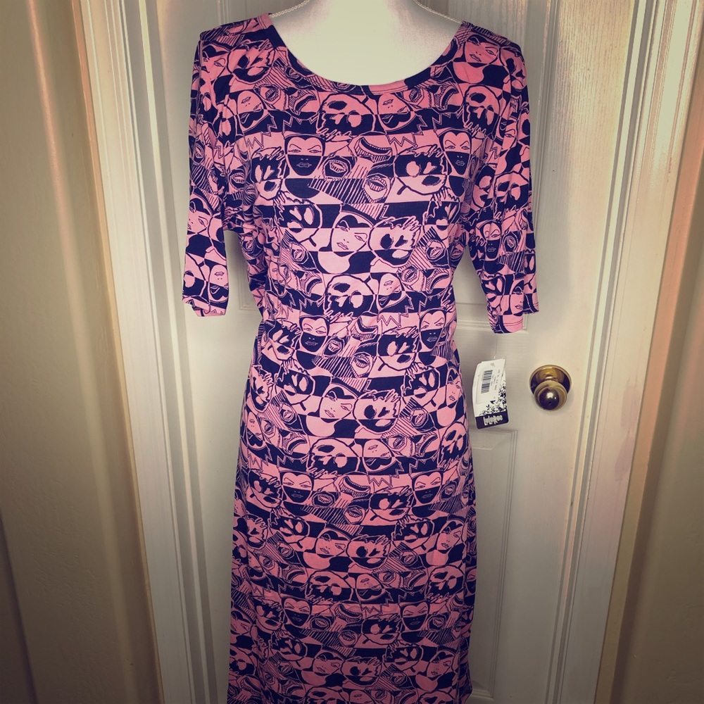 LulaRoe Julia Dress Disney villains